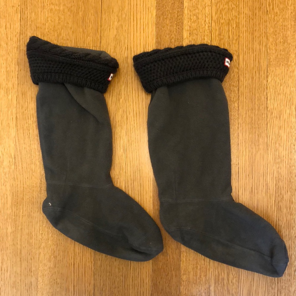 Knit Hunter Socks for Rain-boots